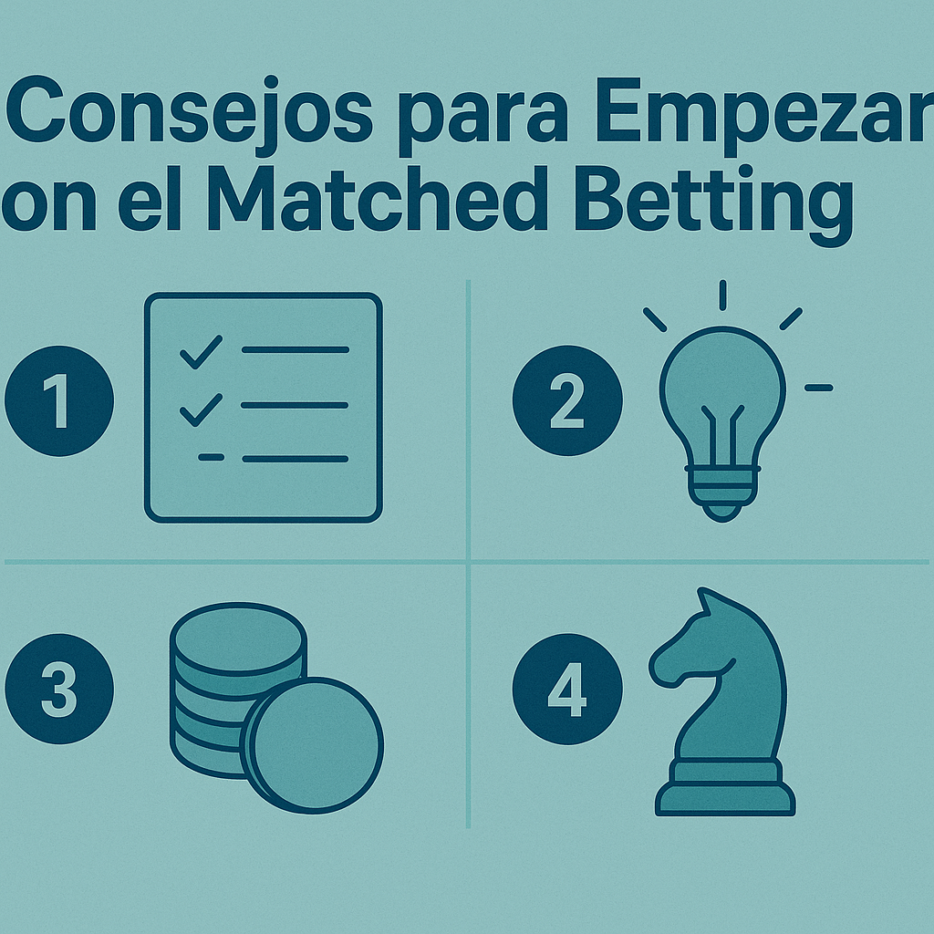 4 Consejos para Empezar con el Matched Betting